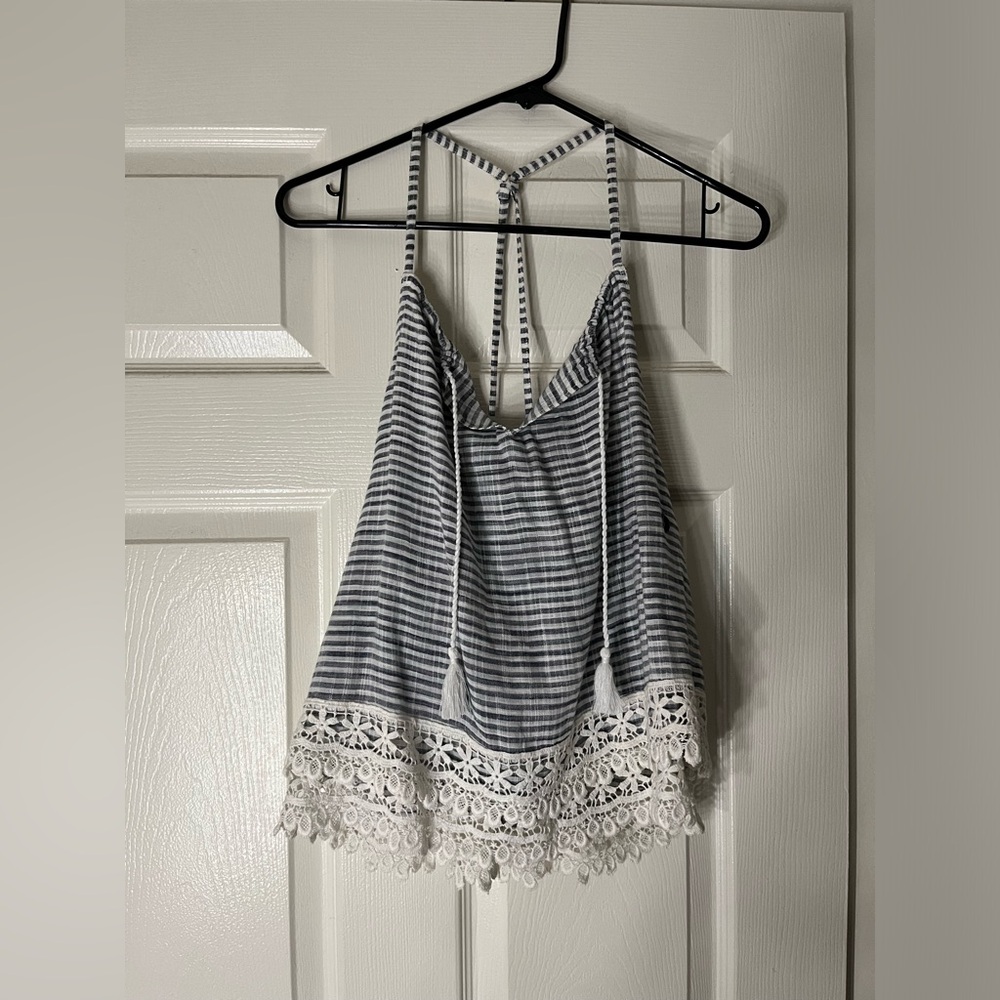 ABERCROMBIE & FITCH STRIPE TANK